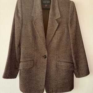 Ellen Tracy Women's Brown Blazer